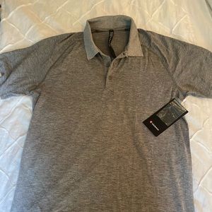 Mens Lulu lemon polo size L. Slim fit